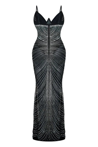 ANIYA RHINESTONE BODYCON DRESS