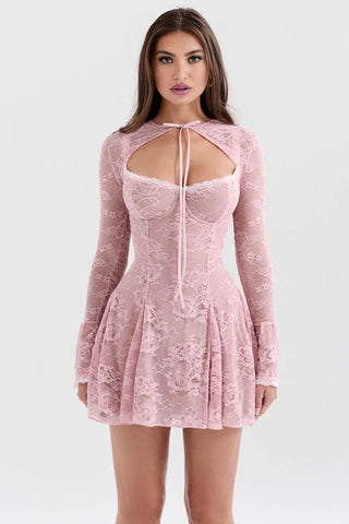BIANCA Lace Mini Dress