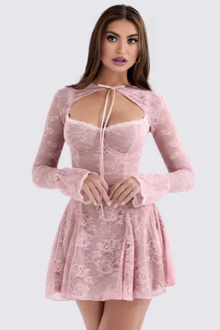BIANCA Lace Mini Dress